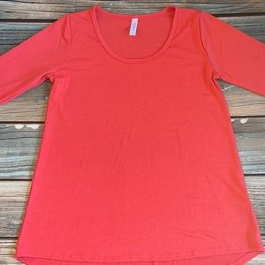 LuLaRoe Lynnae, coral, size Small